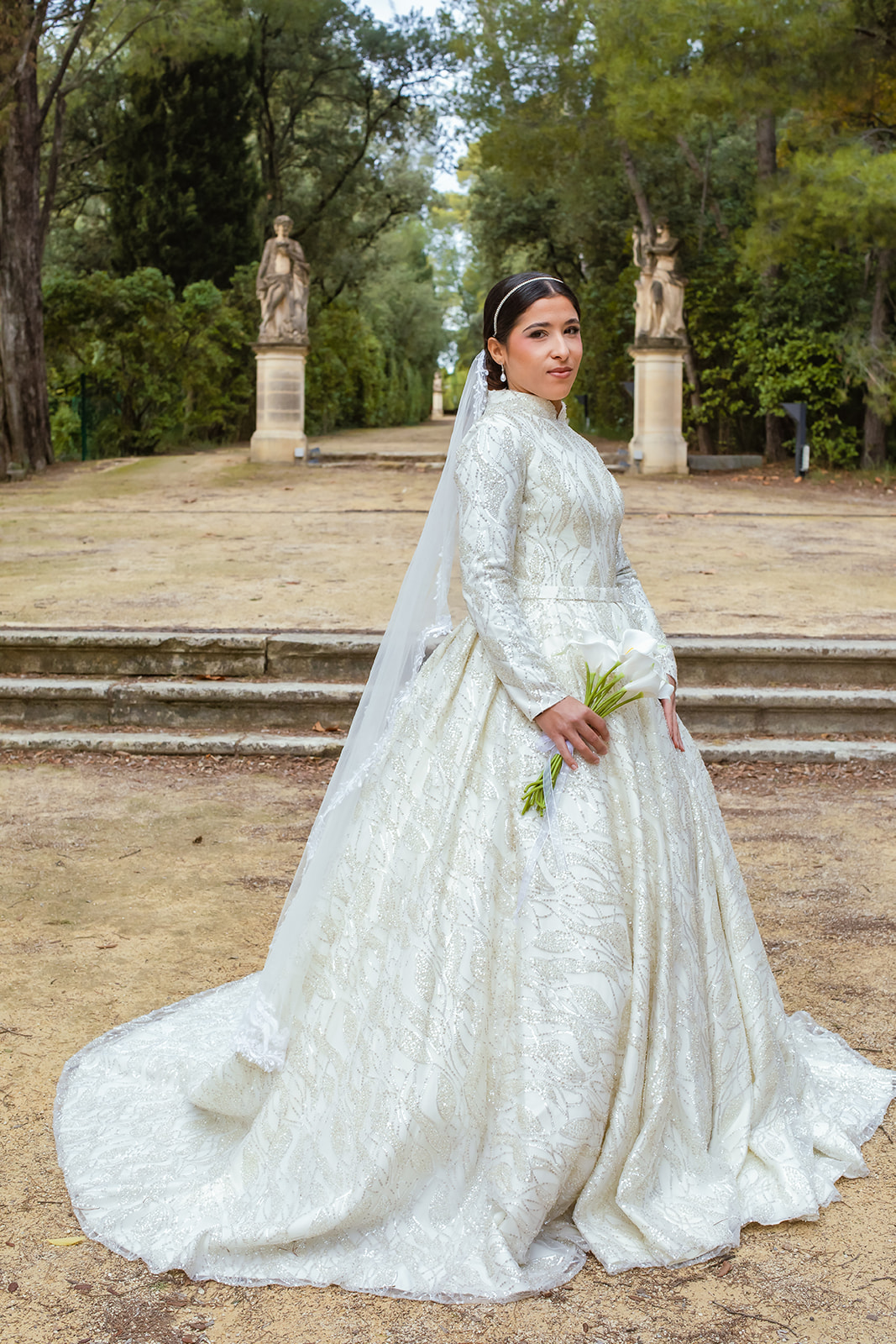 gown princess modest